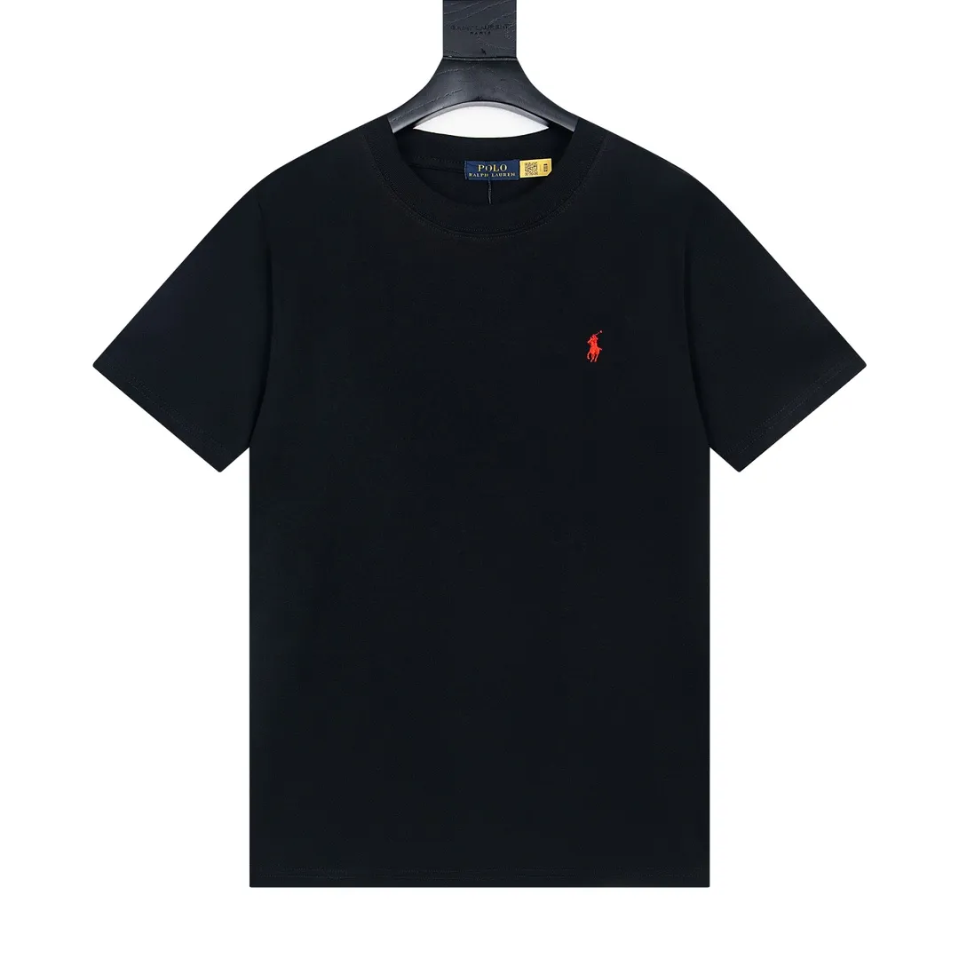 P100 Style No. Y710 Couple style is simple, beautiful and handsome😍[Ralph Lauren/Ralph Lauren] Couple wear classic embroidered cotton 240g T-shirt round neck, high quality goods, classic style has always been very popular! The workmanship details are very good! The simple round neck short-sleeved T-shirt is always the standard, with classic brand embroidery on the chest! All major stars have the same style! Best for couples. High quality goods! Xinjiang cotton micro-elastic and smooth fabric has excellent quality. Pure cotton is soft and skin-friendly. Three-dimensional design and tailoring. Classic styles are fashionable and never go out of style! Size: S-XL Color: Black White Gray Navy